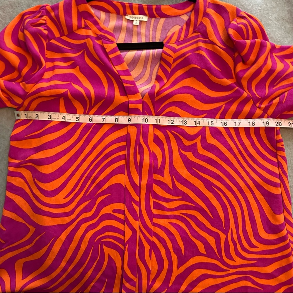 Jodifl Wild Journey Top pink orange size M - Picture 6 of 6